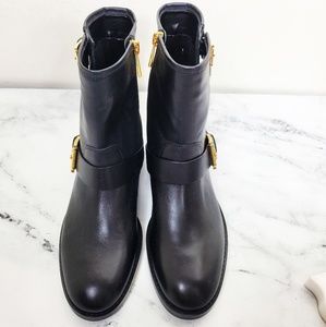 reeves leather moto boot
